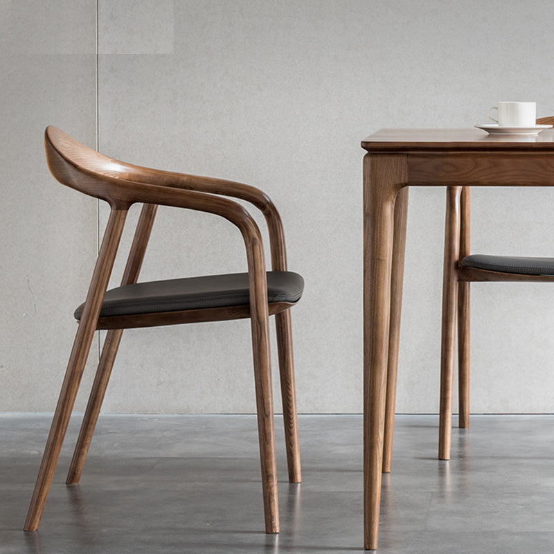 Siderno Walnut Ash Dining Chair 20.87"D