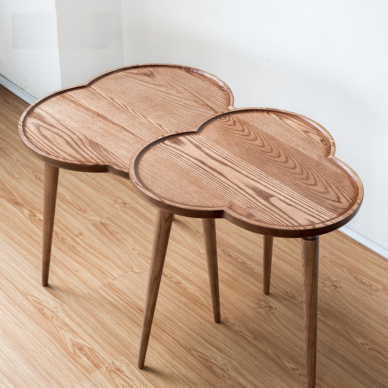 Imperia Walnut Ash Coffee Table 22.05"D+19.96"D