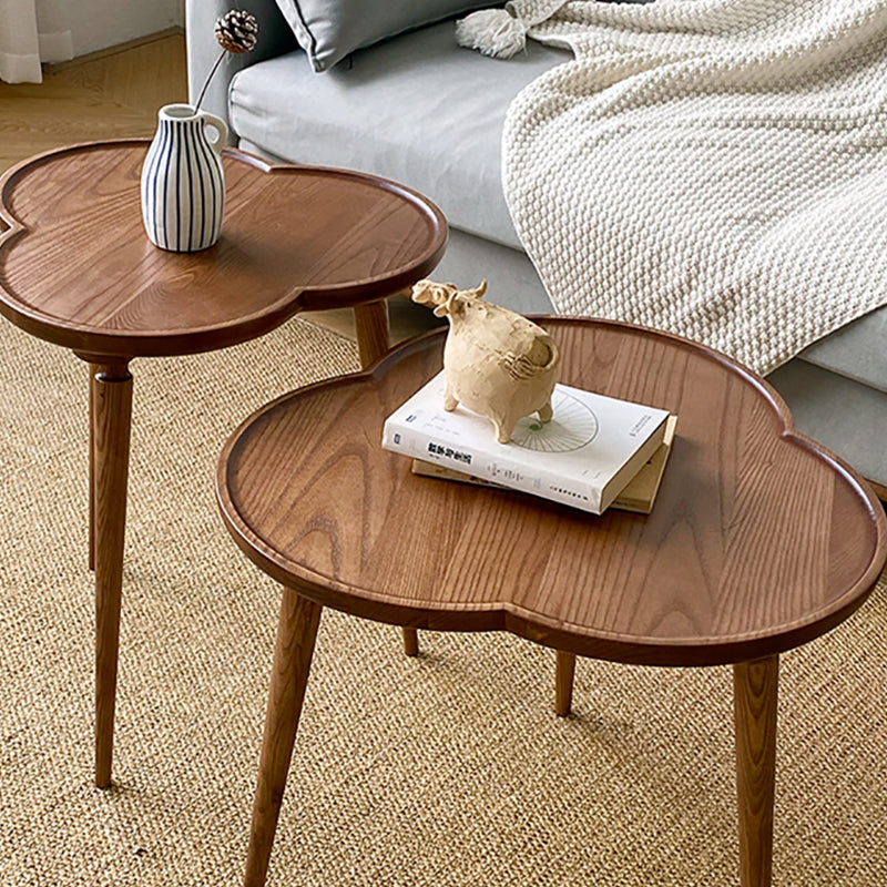 Imperia Walnut Ash Coffee Table 22.05"D+19.96"D