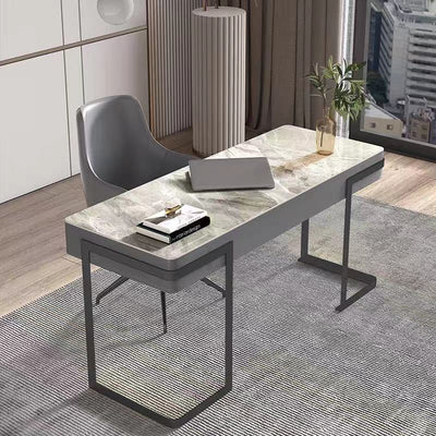 Gela Gold MDF Desk 47.24"D