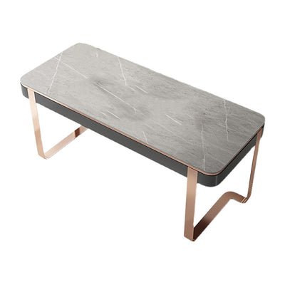 Caltanissett Grey Slate Desk 47.24"D