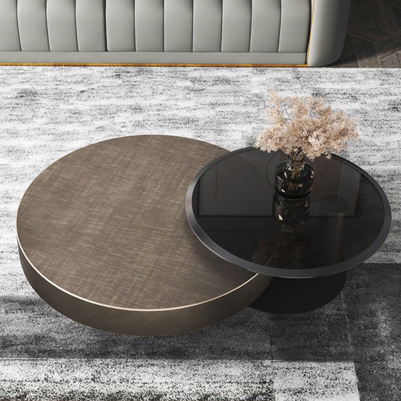 Segrate Bronze Coffee Table 31.50"D+35.43"D