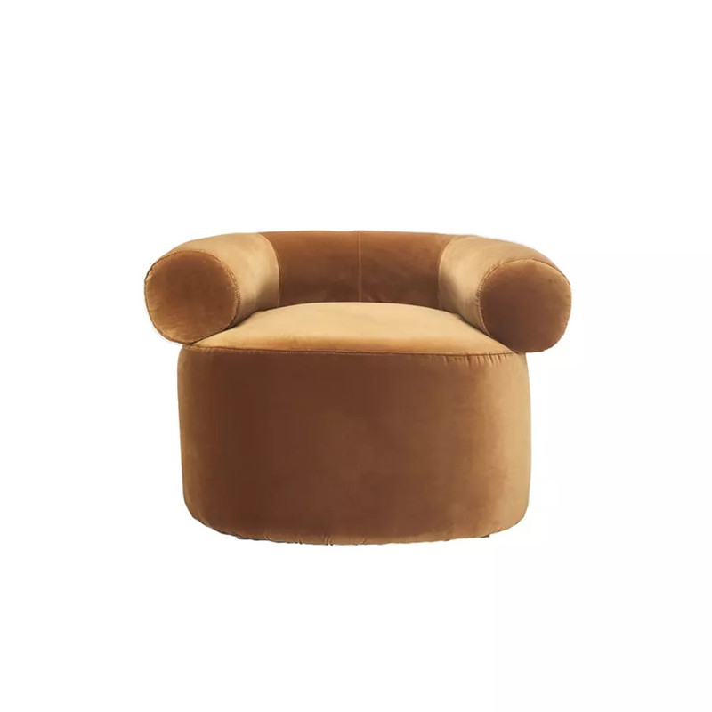 Naples Corduroy Pouf 33.46"D