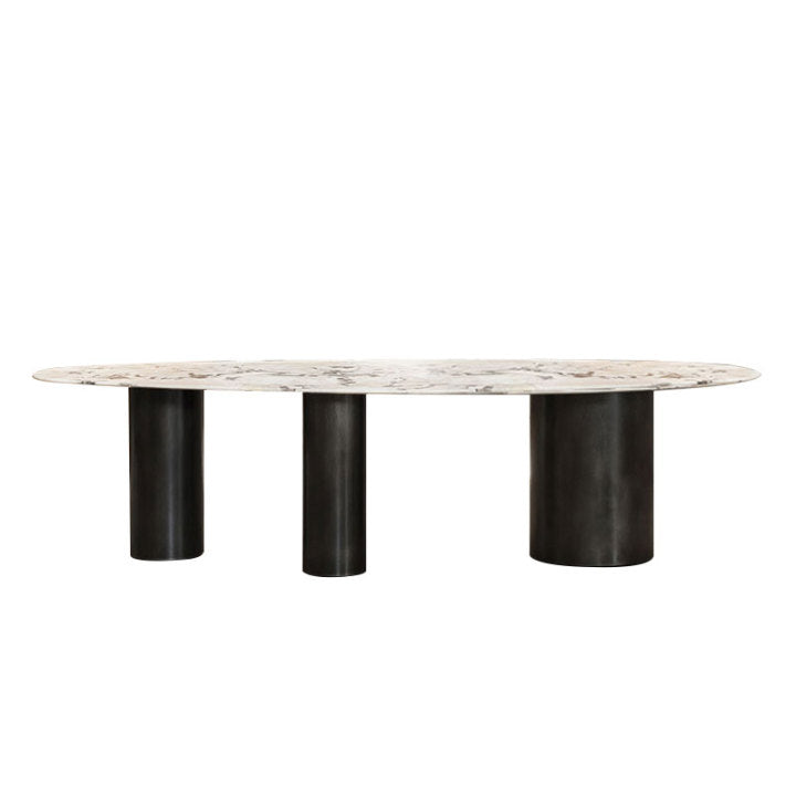 Turin White Marble Dining Table 70.87&