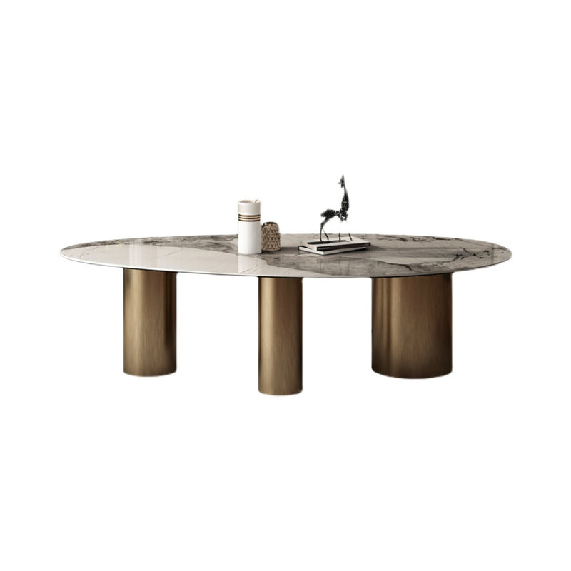 Turin White Marble Dining Table 70.87&