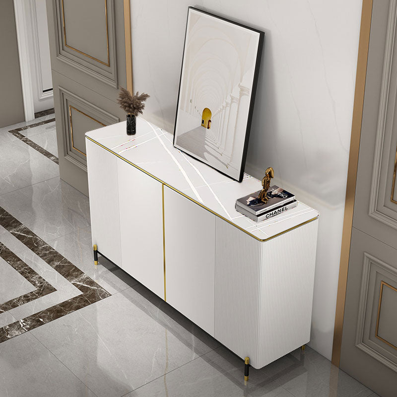 Frosinone White Slate Sideboard 59.06"D