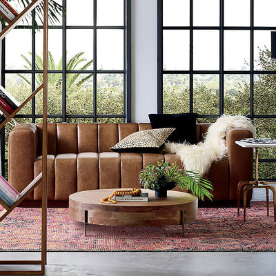 Schio Solid Wood Coffee Table 39.37"D