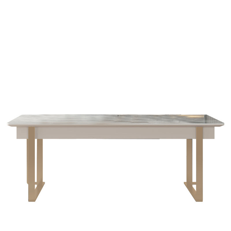 Imola Silver Slate Desk 55.12"D