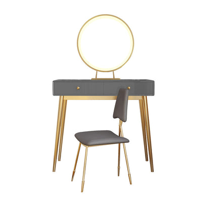 Abbiadori Black Plate Makeup Vanities 39.37''