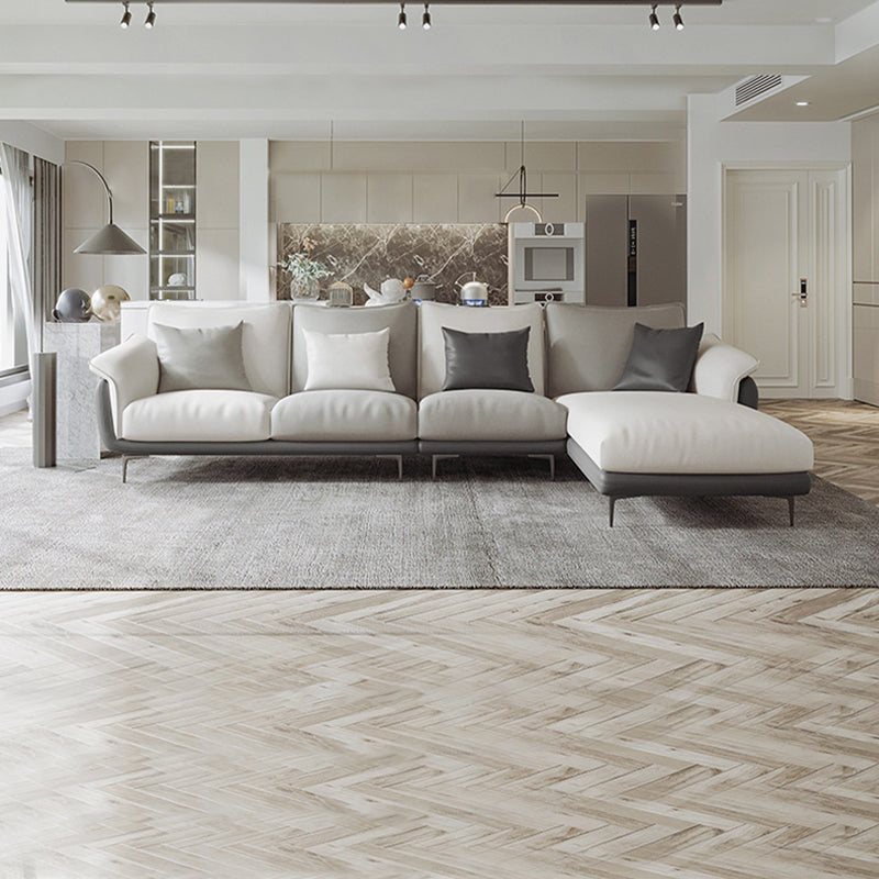 Cattolica Orange Technology Cloth 138.19"D (Left Lounge)
