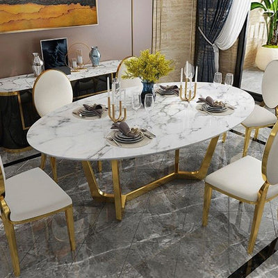 Faenza Oval Dining Table 62.99"D
