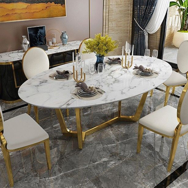 Faenza Oval Dining Table 62.99"D