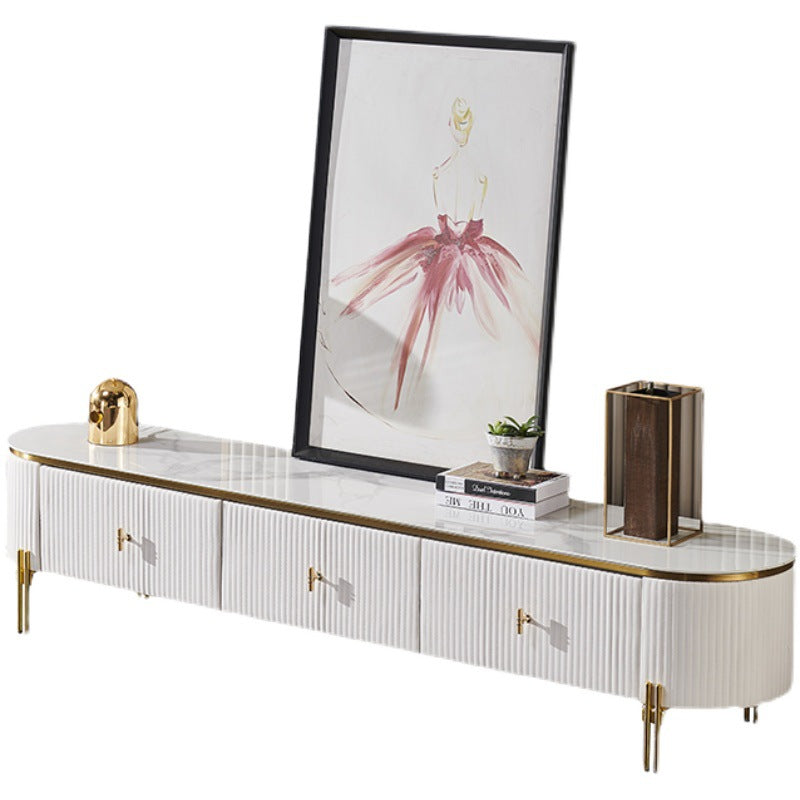 Battipaglia Slate TV Stand 78.74"D