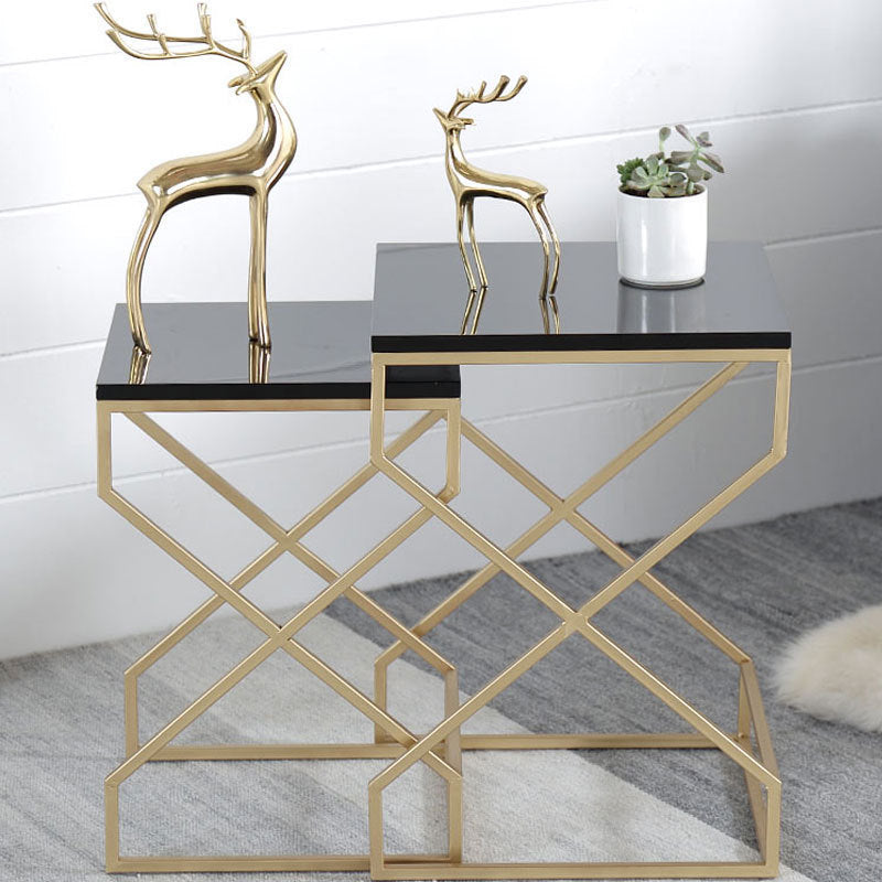 Bergamo/Turin Marble Side Table 15.74&