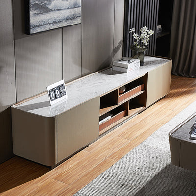 Battipaglia Slate TV Stand 78.74"D