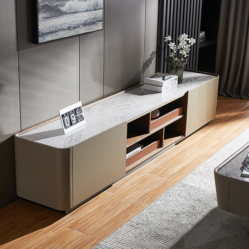 Battipaglia Slate TV Stand 78.74"D