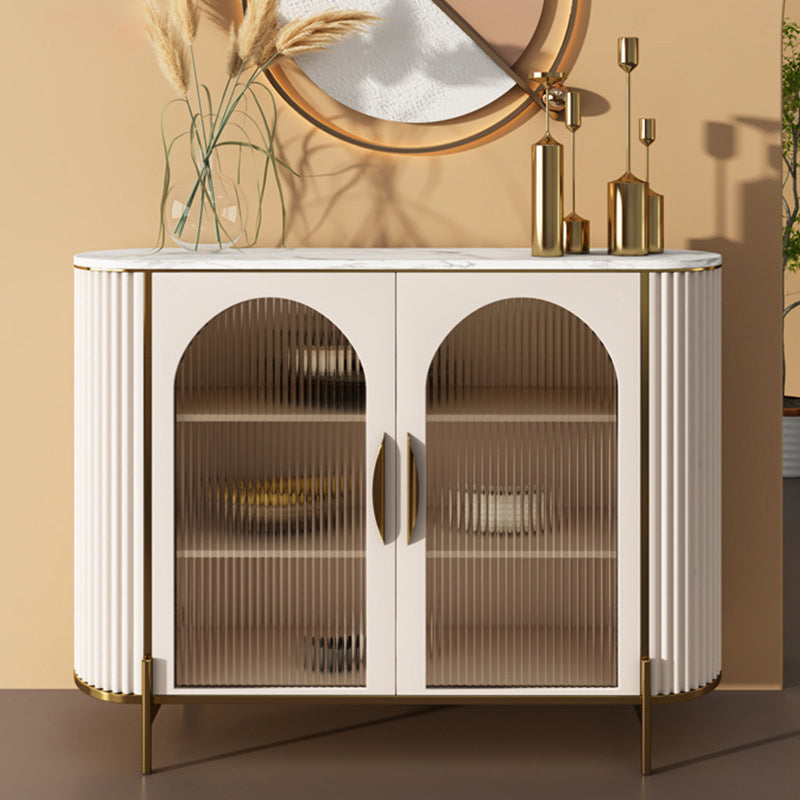 Faenza Glass Marble Locker 39.37"D