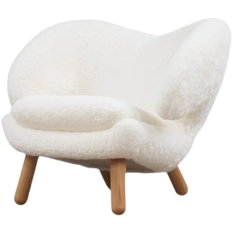 Palerm Lamb Velvet Leisure Chair 32&