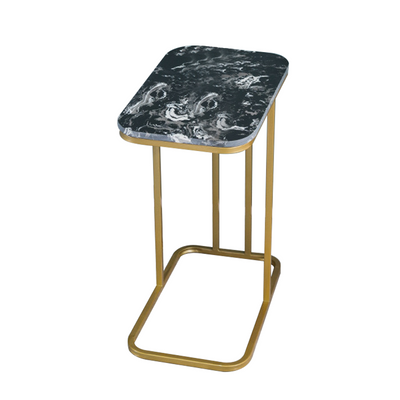 Brescia Marble Side Table 19.68''D