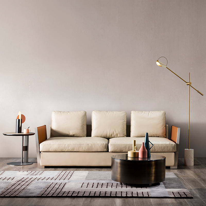 Sora Stainless Steel Side Table 21.65&