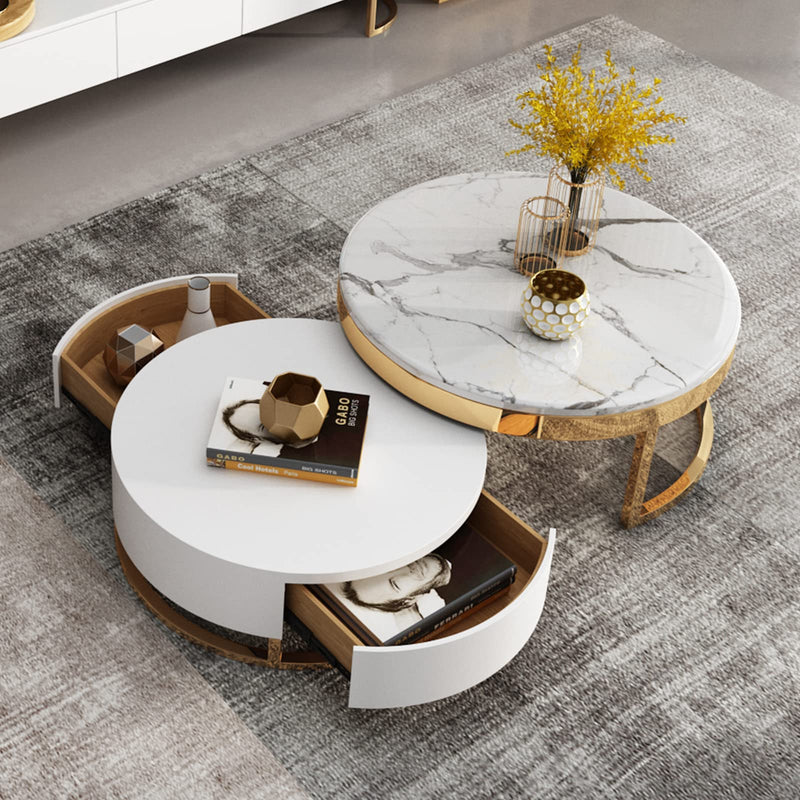 Brescia Marble Coffee Tables 31.49&