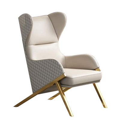 Bologna Leather Lounge Chairs 27.56''D （Without Pillows）