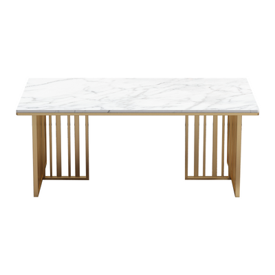 Tuscany Marble Coffee Table 51.18"D