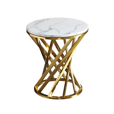 Brescia Slate Side Table 19.68''D