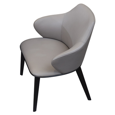 Pomezia Microfiber leather Dining Chairs 21.26"D (with 2 chairs)