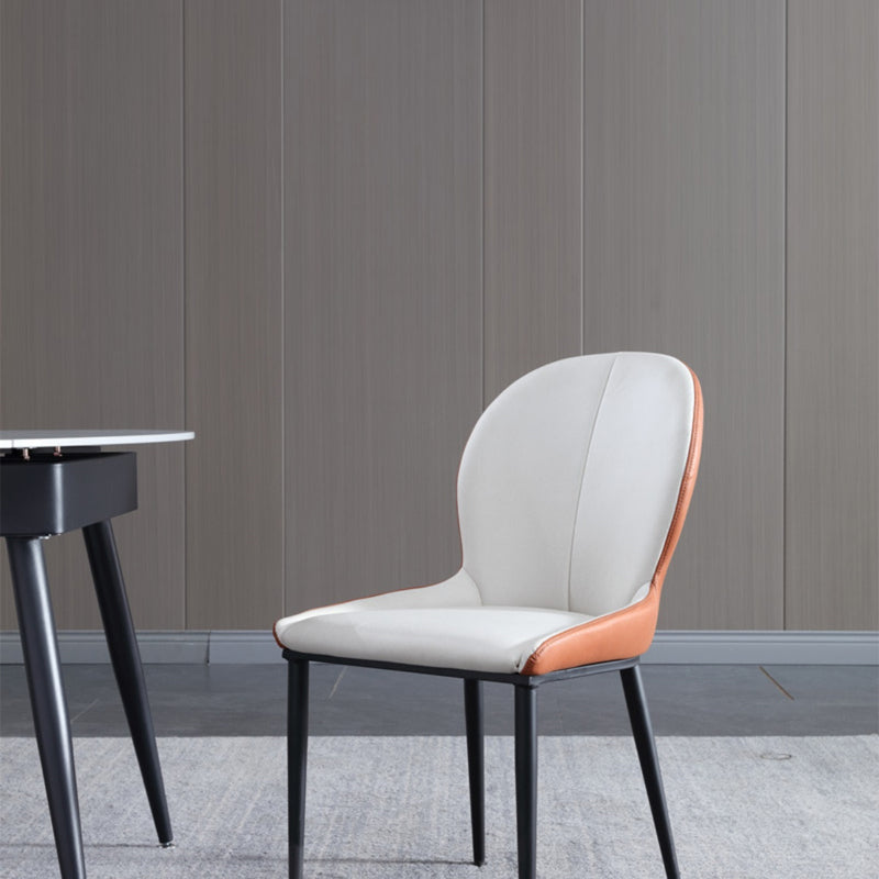 Pula Pink PU Leather Dining Chair 23.22"D (with 2 chairs)