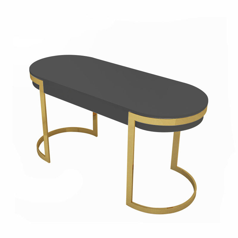 Gela White MDF Desk 55.12"D