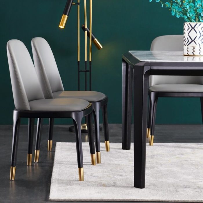 Garda Grey Cipri Dining Chair 20.50"D (with 2 chairs)