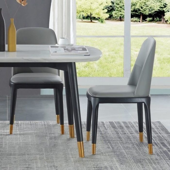 Garda Grey Cipri Dining Chair 20.50"D (with 2 chairs)