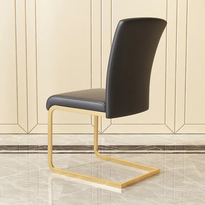 Gioia Tauro Leather Dining Chair 15.75"D (With 2 Chairs)