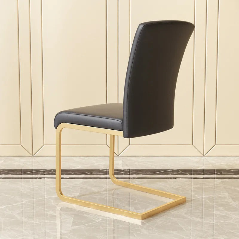 Gioia Tauro Leather Dining Chair 15.75"D (With 2 Chairs)