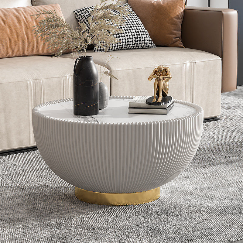 Turin Modern Coffee Tables 14.57"D+17.72"D