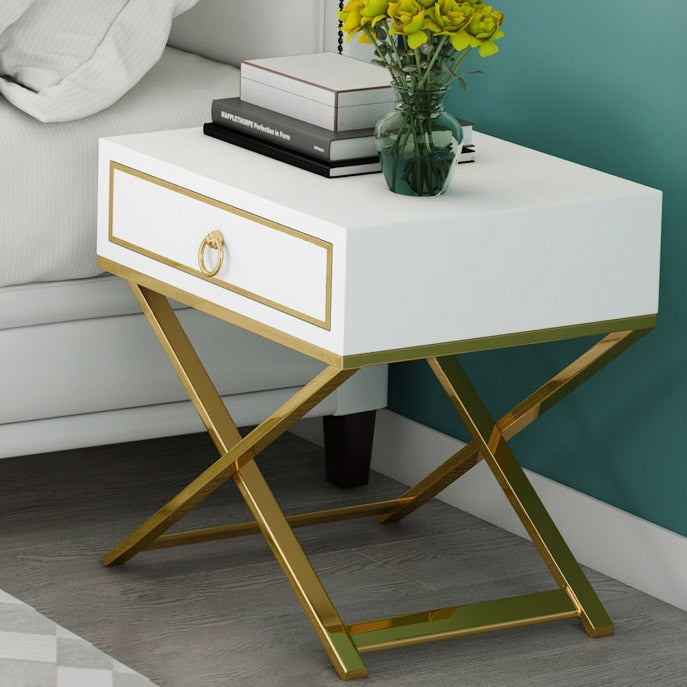 Bologna White Nightstand 19.68&