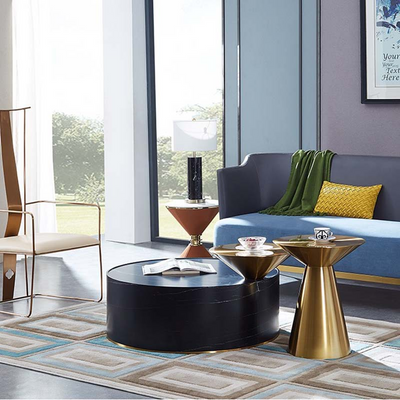 Bergamo Marble Coffee Tables 31.49''D