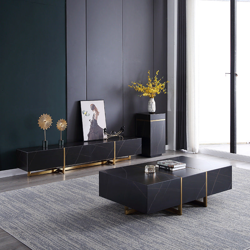 Biella White Slate TV Stand 78.74&