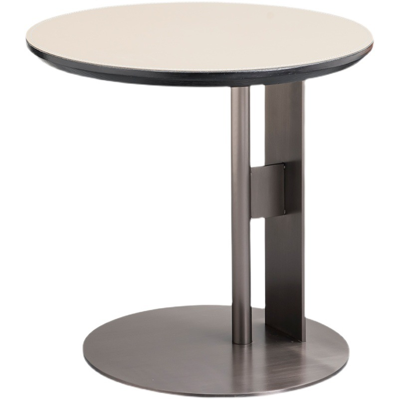 Sora Stainless Steel Side Table 21.65&