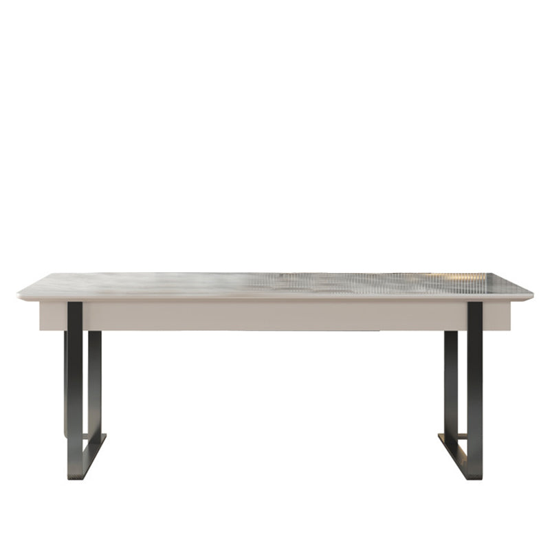 Imola Silver Slate Desk 55.12"D