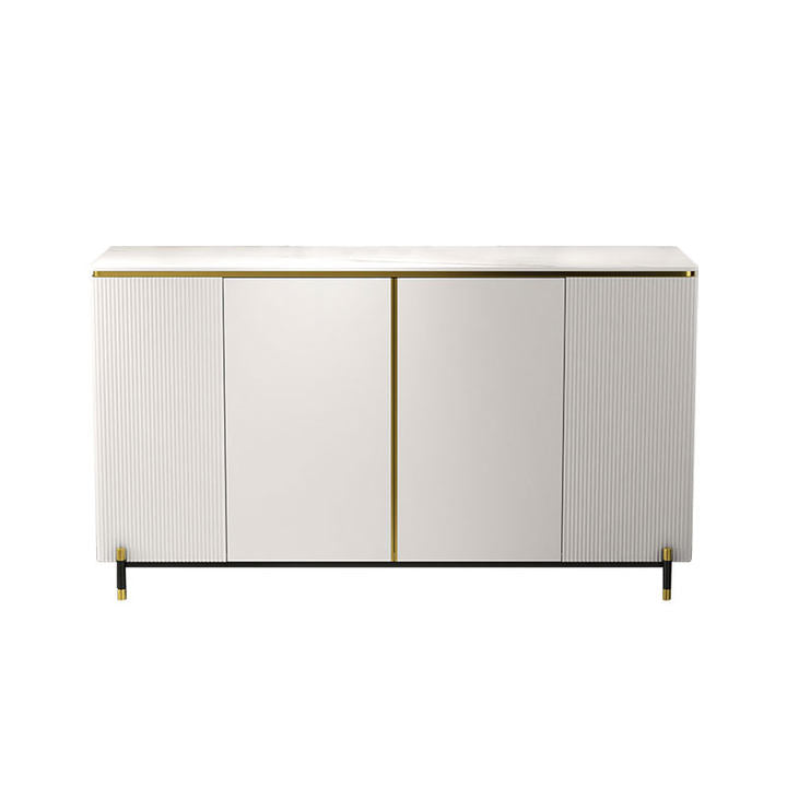 Frosinone White Slate Sideboard 59.06"D