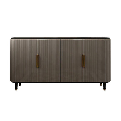 Frosinone Grey Solid Wood Sideboard 47.24"D