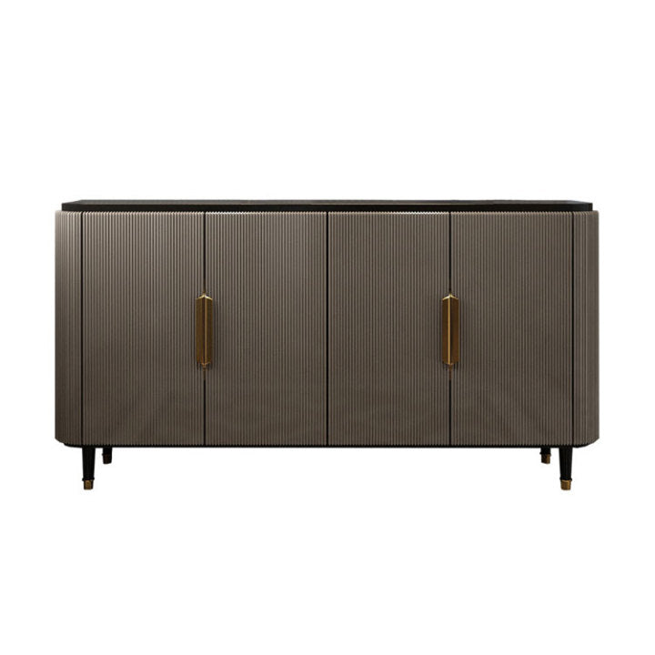 Frosinone Grey Solid Wood Sideboard 47.24"D