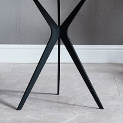 Bergamo Slate Side Table 19.68''D