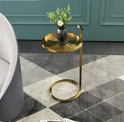 Panama  Titanium Side Table 13.78&