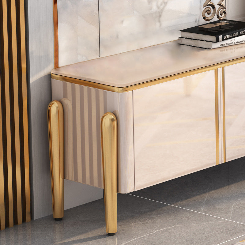 Arzignano Tempered Glass  TV Stand 78.74"D