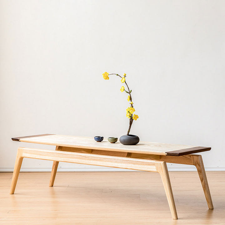 Imperia Wood  Ash Coffee Table 53.54"D